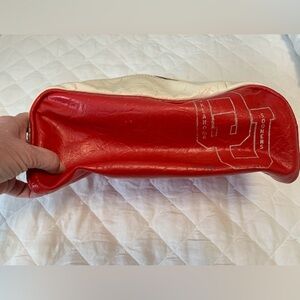 Vintage University of Oklahoma dop kit/shoe bag